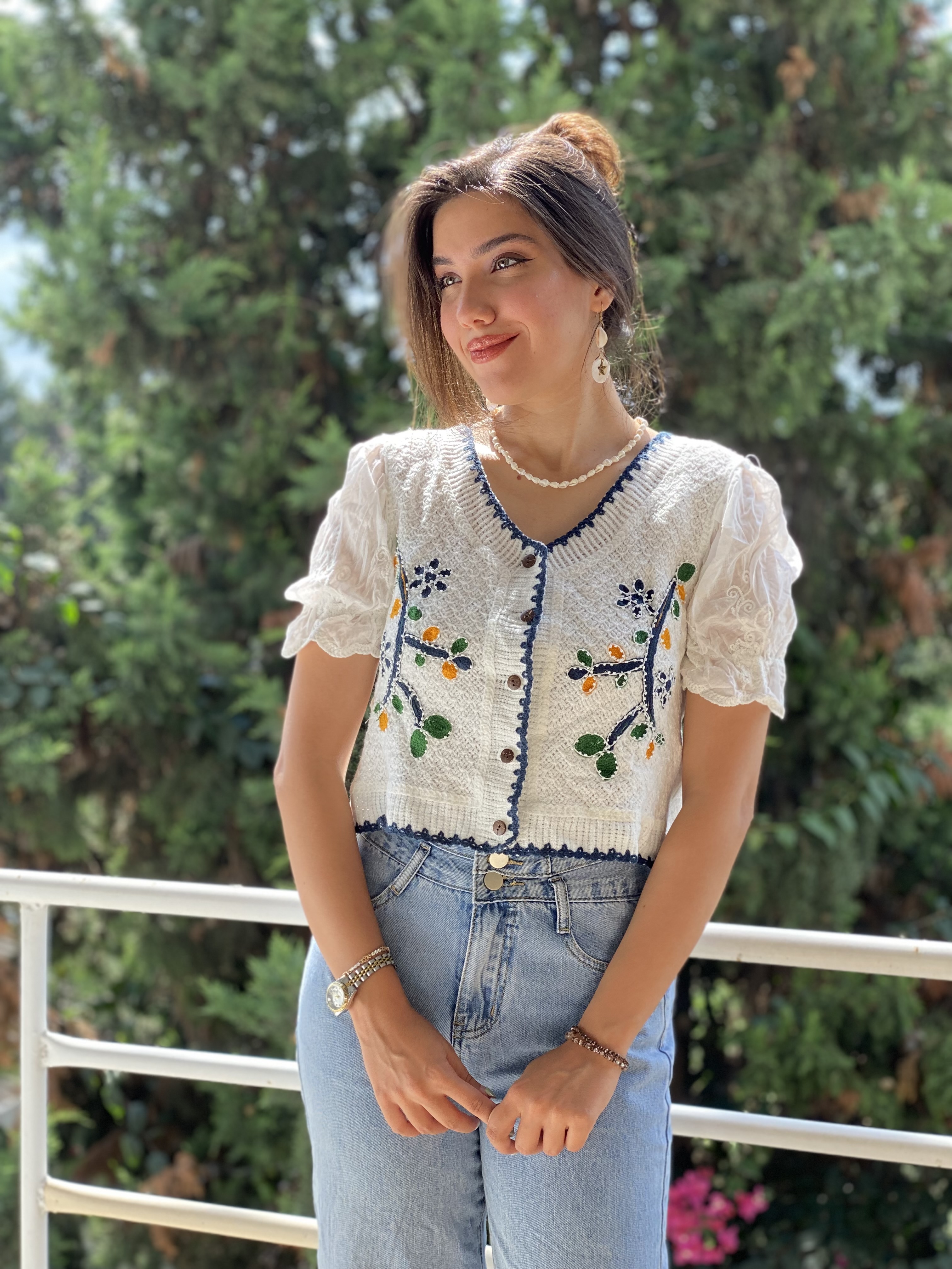 شومیز قلاببافی